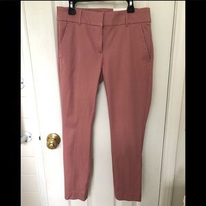 Loft Mauve Petite Skinny Ankle Dress Pants